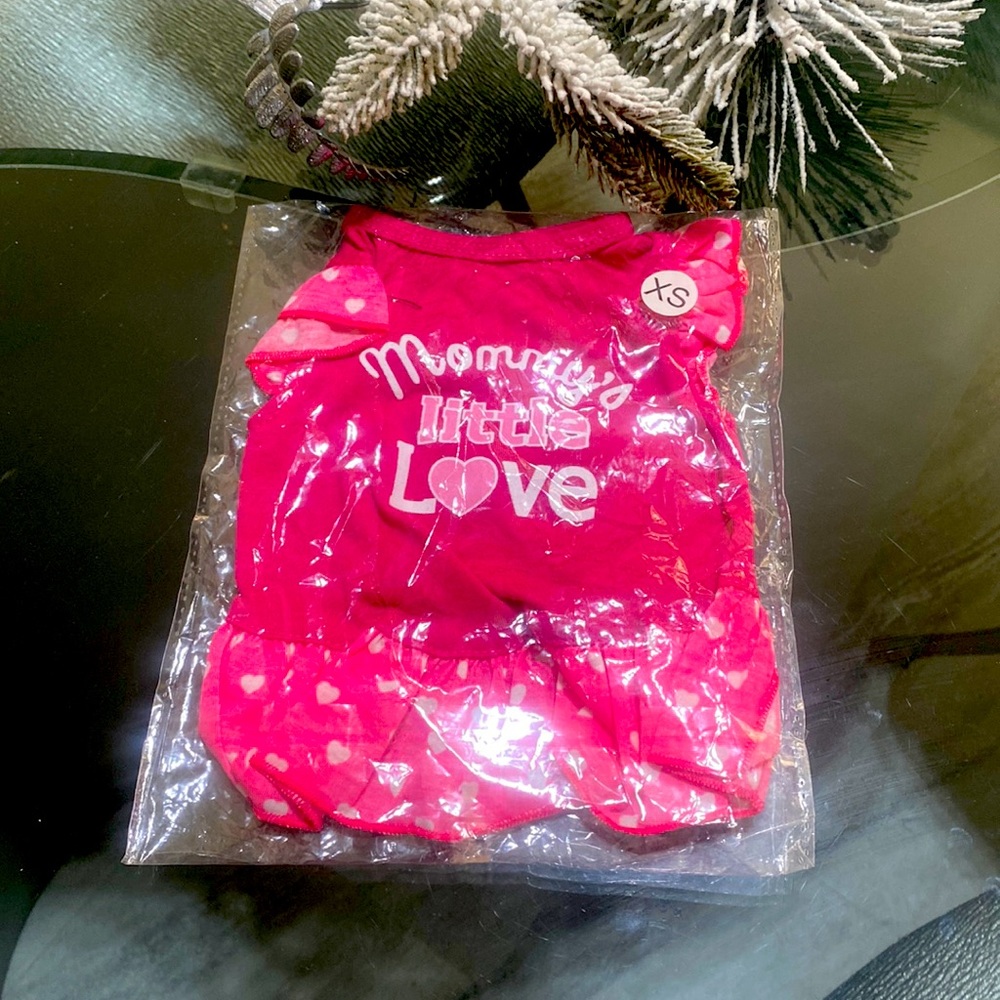 Excellent gift for a dog red  dog 🐶 dress